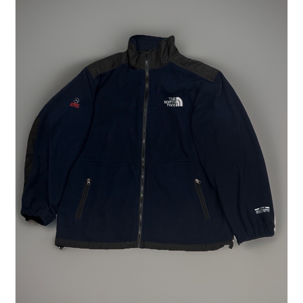 VTG The North Face Summit Series Gore Tex Windstopper Fleece Jacket‎ Men's 2XL